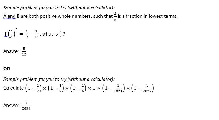 Maths Question